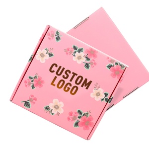 Nouvelle boîte d'<span class=keywords><strong>emballage</strong></span> personnalisée Pulida 2025 avec logo imprimé, rose, grande, moyenne, petite, carrée, pliable, pour expédition et cadeaux - Product Image 6