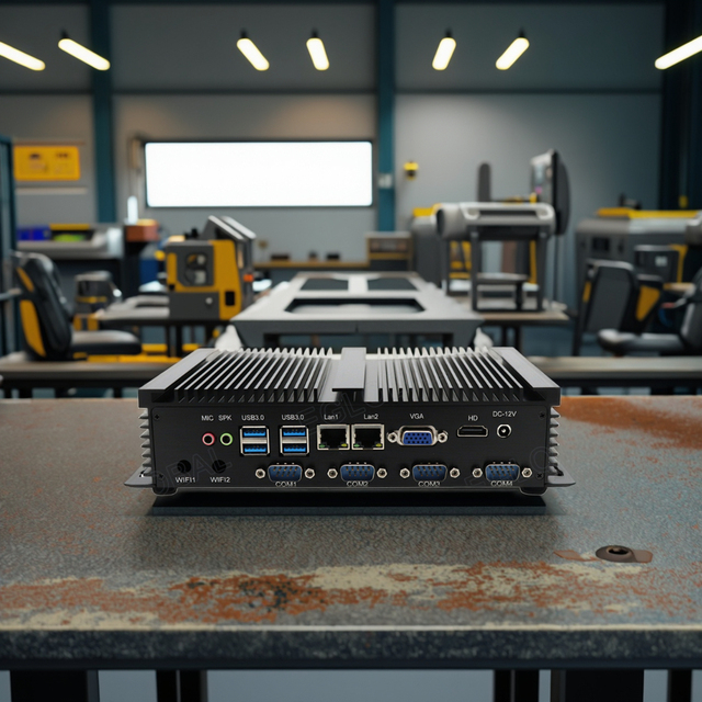 EGLOBAL Fanless 17W TDP Consumption Dual Core Dual Threads Intel Celeron 1037U DDR3L RAM Industrisal Mini PC
