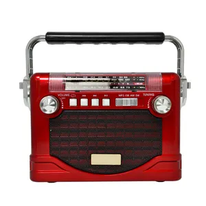 Pabrik Grosir SW1-7 AM/FM 9 Band Radio Mini dengan Klip untuk Promosi 9803