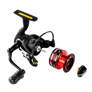 Carrete de pesca giratorio Smap con carrete de metal, 12+1 rodamientos de bolas, para mano derecha, para pesca con señuelos en océano, roca y mar. - Product Image 1