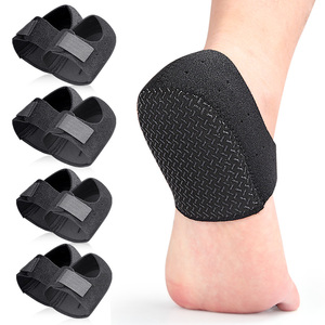 Coussinets de talon antidérapants Inserts d'éperon de talon <span class=keywords><strong>pour</strong></span> la fasciite plantaire Protecteurs de talon <span class=keywords><strong>pour</strong></span> la <span class=keywords><strong>tendinite</strong></span> d'Achille - Product Image 1