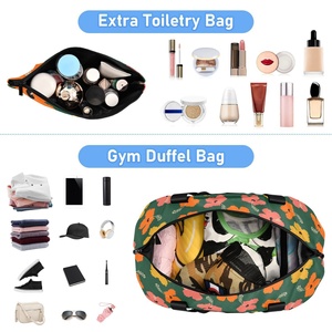 Bolsa de Viaje Aloha con Diseño de Flor Hawaiana, Convertible en Maleta con Ruedas, Ligera - Product Image 3