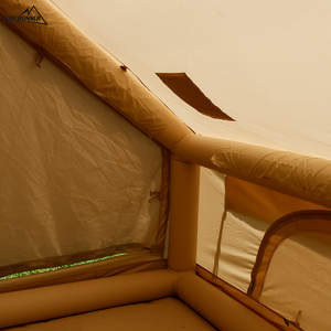 Tente gonflable imperméable à l'air tente de camping d'hiver abri d'auvent en plein air pour la nuit 1-2 personnes tente de glamping - Product Image 5
