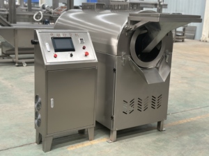 Machine de torréfaction électromagnétique pour le traitement des noix et des épices, contrôle automatique de la température, la méthode de chauffage peut être ajustée - Product Image 3