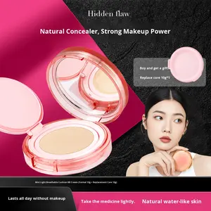 Longing Diary Mist Light Crème de fond de teint hydratante Coussin respirant <span class=keywords><strong>non</strong></span> gras <span class=keywords><strong>BB</strong></span> Cream pour dissimuler les imperfections Crémeux - Product Image 4