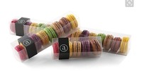 IMEE Custom Luxury Black 8-12 Stück 31x5,2x5 lange Macaron Fancy Chocolate Folding Paper Box Valentinstag Geschenk box