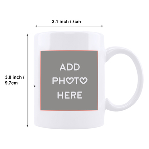 Wholesale Custom Ceramic Coffee Mug Full Color Print Christmas Mug 11oz Safety for family friend gifts - Product Image 2