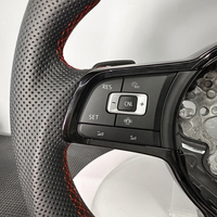 Volant en cuir perforé pour Volkswagen MK7 Golf 7 GTI Passat Polo Scirocco 2014-2018 GTD GTS GTE GLI R-Line R CC MK6