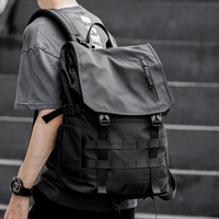 Sac à dos tactique imperméable antivol avec GPS - Grande capacité, système Molle, sac de randonnée pour les amateurs de voyage et de fitness