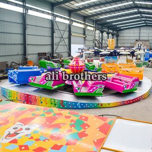 Atracción Infantil al Aire Libre de Zhengzhou Ali Brothers, Juegos Mecánicos Familiares para Parque de Atracciones, Giostra Music Express de Fibra de Vidrio, Altura de 3.5-8.5m - Product Image 5