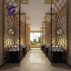 Các Nhà Sản Xuất Thép Không Gỉ Divider Kim Loại Phòng Màn Hình Phân Chia Cutout Phân Vùng Cho Văn Phòng Căn Hộ Kỹ Thuật Trang Trí - Product Image 3