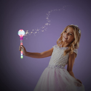 16 <b>LEDs</b> Spinning Magic <b>Ball</b> Wand <b>LED</b> Spin Toy for Kids with Batteries Included Great Gift Idea for Boys and Girls Fun Birthday - Product Image 3
