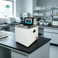 SC-20 Baño de Agua y Aceite Inteligente de Laboratorio con Calentamiento Eléctrico de Acero Inoxidable, Instrumento de Medición de Temperatura USB