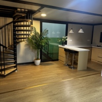 Maison Modulaire Préfabriquée ShanHai Château 4 Chambres Conteneur Extensible 40 pieds de haut 2 Étages Design Moderne En Vente