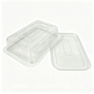Caja de Plástico PET Transparente Personalizada Tipo Concha para Frutas Frescas, Fresas, Verduras, Bandeja de <span class=keywords><strong>Supermercado</strong></span>, Contenedor Desechable para Alimentos - Product Image 3