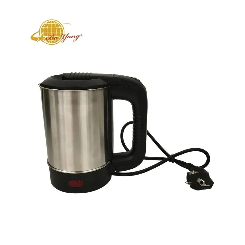 Boyang 650W Home kitchen appliances 0.8L portable 220V fastest electric kettle with 2 cups