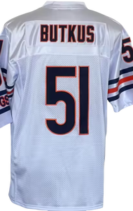 Vintage 34 Walter Payton 51 Dick Butkus 23 Devin Hester 50 Stingletary Retro Top-Qualität Genähtes American Football Trikot - Product Image 4
