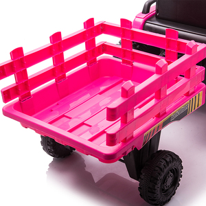 Coche Eléctrico Infantil de Color <span class=keywords><strong>Rosa</strong></span> Hecho en China, Mini <span class=keywords><strong>Tractor</strong></span> de 12v para Niños - Product Image 6
