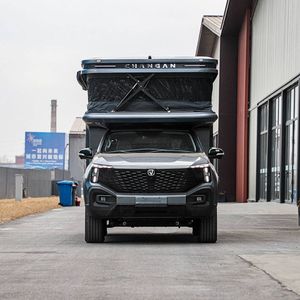 2025 nouveau Design usine personnalisé hors route Camping Van Pop-up camion hybride camping-car Changan Fengjing RV hybride <span class=keywords><strong>caravane</strong></span> - Product Image 2