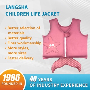 Neopren Çocuk Yüzme Yeleği Su Sporları Can Yeleği PFD Açık Hava Aktiviteleri Can Yeleği Çocuk Yüzdürme Can Yeleği Fermuarlı - Product Image 1