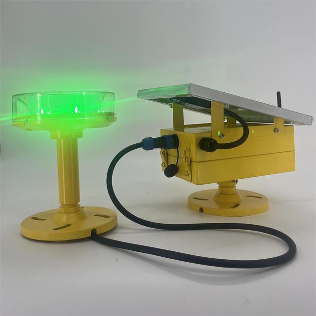 Solar Energy Helipad Touchdown and Lift-off Area Lighting