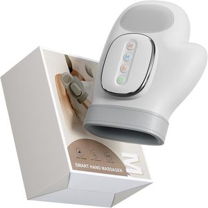 Massaggio Cordless ora con calore e terapia di compressione che vibra massaggiatore per dita e palmo massaggiatore - Product Image 1