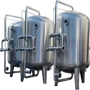 Hot Popular Pool Filters Steel Stainless Cylinder Swimming Water Carbon Tank Sand Filter Housing