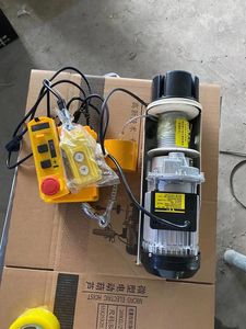 Kerekan tali kawat listrik Mini, Derek pengangkat 200kg 250kg 300kg <span class=keywords><strong>400kg</strong></span> 500kg 600kg 800kg 1000kg - Product Image 6