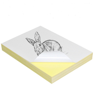 Hotmelt keo Glossy/Gương tự dính nhãn dán giấy bao bì nhãn phù hợp giá duy nhất bên tráng giấy tổng hợp - Product Image 3