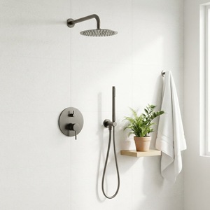 <span class=keywords><strong>Colonne</strong></span> <span class=keywords><strong>de</strong></span> <span class=keywords><strong>douche</strong></span> thermostatique murale en acier inoxydable SUS316 sans plomb, <span class=keywords><strong>avec</strong></span> mitigeur <span class=keywords><strong>de</strong></span> <span class=keywords><strong>douche</strong></span> à effet pluie intégré pour <span class=keywords><strong>baignoire</strong></span> - Product Image 2