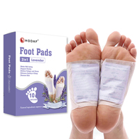 30 pièces par boîte, patchs détoxifiants pour les pieds, patchs pour les pieds au sel de gingembre, patchs nettoyants pour les pieds