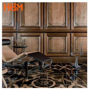 Suelo de Madera de Roble para Interiores, con Incrustaciones de Mármol, Impermeable, Multicapa, Garantía de 3 Años, Instalación con Sistema de Clic, <span class=keywords><strong>Precio</strong></span> al por Mayor - Product Image 1