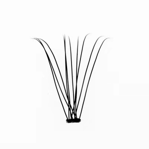 Extension ciglia pre-assemblate Heat Bonded 10D 12D 20D fatte a mano, effetto volume, prodotte in Vietnam - Product Image 2