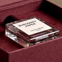 Confezione Regalo Premium Personalizzata per Colonia Rossa e Scatola Magnetica per Profumo con Scatola in Carta Profumata e Confezione per Collezione di Profumi