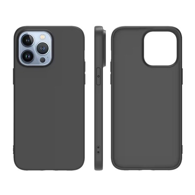 Wholesale Matte Black Soft TPU Phone Case for iPhone 15 14 13 12 11 16 Pro Max Mobile Cell Phone Cases Cover