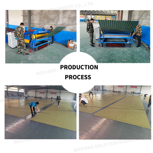 ถังเก็บน้ำทรงกลมแบบผ้าใบเคลือบพีวีซีชุบสังกะสีขนาด 15 <span class=keywords><strong>ตัน</strong></span> สำหรับการเกษตร ชลประทาน และบ่อ<span class=keywords><strong>ปลา</strong></span> ปรับแต่งได้ อายุการใช้งานยาวนาน - Product Image 5