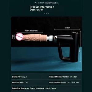 Nuevo Dildo de Simulación Phantom Cannon, Pene Falso, Vibrador Portátil de Frecuencia Ajustable, Juguete Sexual para Mujeres - Product Image 5