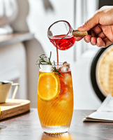 Verre à jus minimaliste sans pied ni couvercle, tasse à café glacé pour infusion à froid, tasse à eau domestique, LOGO personnalisé