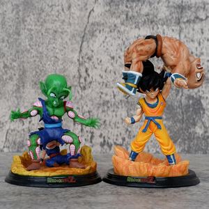 ตุ๊กตาหุ่นฟิกเกอร์ตัวการ์ตูนมังกรจากเรื่อง Goku สำหรับสะสมฉากของเล่นรูปปั้น Piccolo ปกป้องหุ่นโกฮัง - Product Image 3