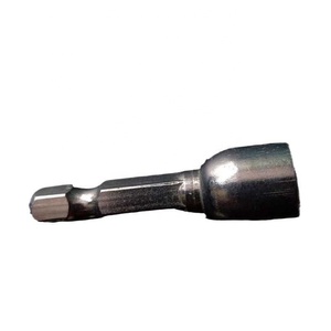 10 pièces <span class=keywords><strong>douille</strong></span> magnétique haute résistance couleur <span class=keywords><strong>tuile</strong></span> en acier hexagonale 8mm tête de <span class=keywords><strong>douille</strong></span> forte vent magnétique lot perceuse queue fil prise - Product Image 1