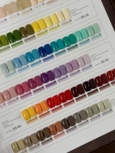 Set de 48 Colores de Gel para <span class=keywords><strong>Uñas</strong></span>, Colores Sólidos Multicolor, Nueva Moda 2025, Gel UV de Larga Duración, No Tóxico, Venta al por Mayor para Salón de <span class=keywords><strong>Uñas</strong></span> - Product Image 3