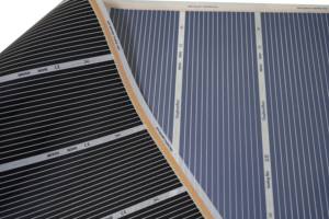 Film de chauffage par le sol électrique pour chambre et salon plancher de <span class=keywords><strong>bois</strong></span> chaud avec mitigeur thermostatique 230V pour hôtels - Product Image 3