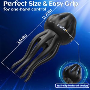 Vibrateur mains libres à 10 vibrations et 8 tentacules, Godet de masturbation électrique pour hommes - Product Image 6
