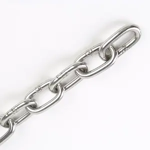 High Quality Din763 Din766 stainless steel 304 Welded Link Chain Supplier