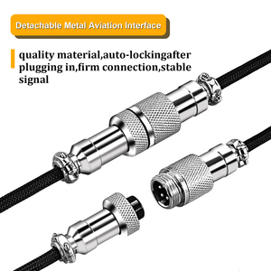 Số lượng thấp tùy chỉnh Loại C Dây cáp cho bàn phím chơi game và cơ khí màu sắc khác nhau bàn phím cuộn cáp - Product Image 4