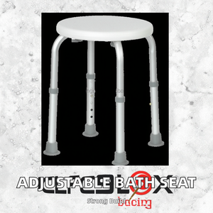 AMIS Durable Lightweight Aluminum Alloy Adjustable Bath Seat Shower <strong>Chair</strong> Model 6003 100kg Capacity for <strong>Elderly</strong> Rehabilitation - Product Image 4