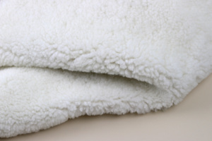 Enuine-pelo corto y suave de piel de oveja natural, Cozy surly shearling para el cuello de revestimiento, 100% - Product Image 5