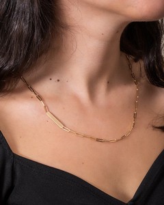 Tout nouveau collier à barre horizontale en acier inoxydable doré personnalisé <span class=keywords><strong>monde</strong></span> lettre nom Date <span class=keywords><strong>maman</strong></span> collier avec initiales pour enfants - Product Image 3