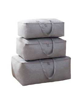 Portable storage bag clothing quilt storage bag large dustproof clothes organiser moving bags