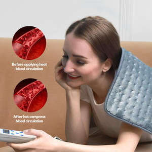 แผ่นประคบร้อนเอวไฟฟ้า OEM ODM กำลังไฟ 75 วัตต์ ให้ความร้อนเร็ว ควบคุมอุณหภูมิคงที่ ปรับได้ 6 ระดับ ดูแลสุขภาพอย่างชาญฉลาด - Product Image 4